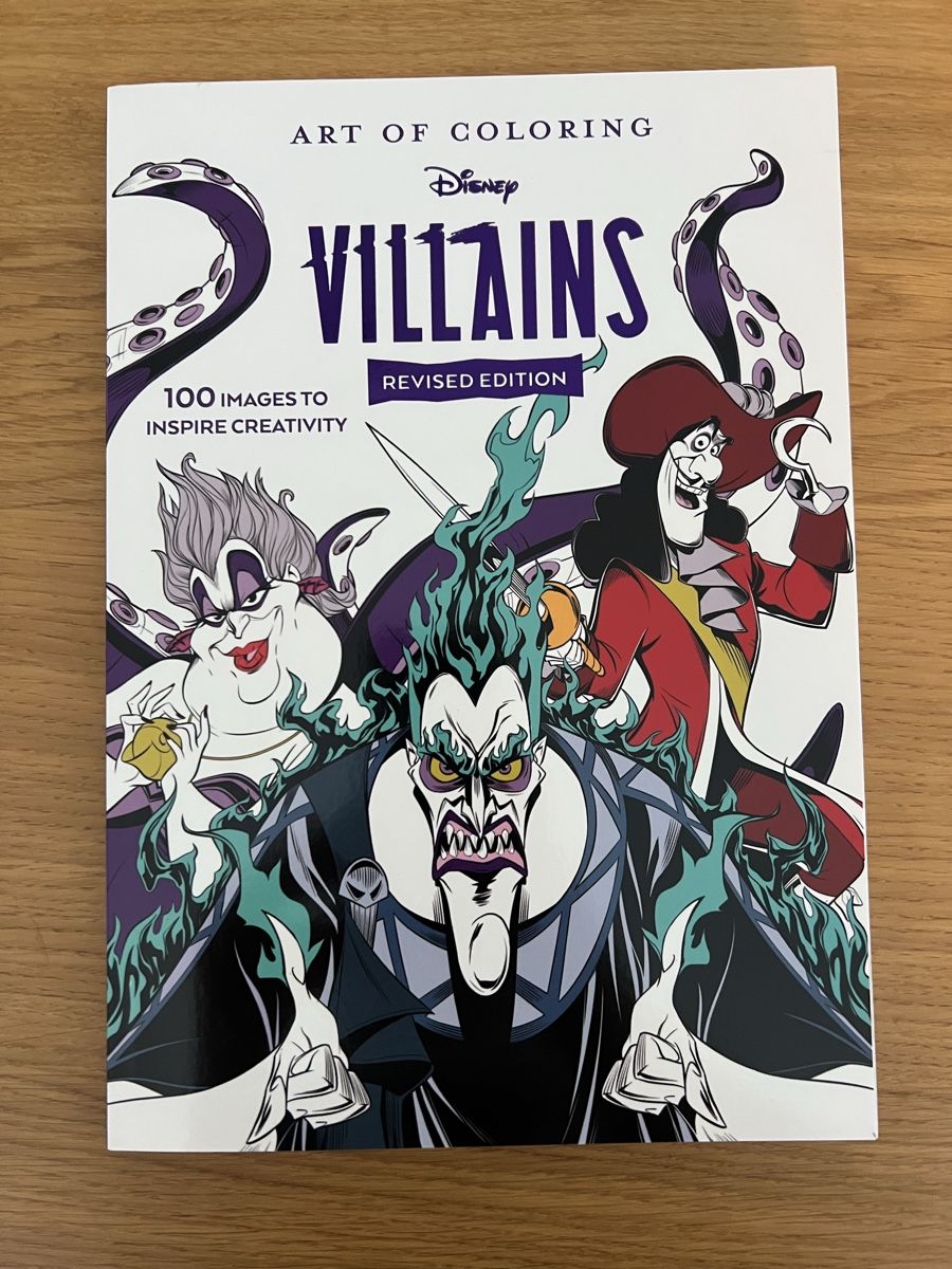 Bücher: Malbuch - Disney Villians – Gebraucht aus Winterthur von Wikingerlady