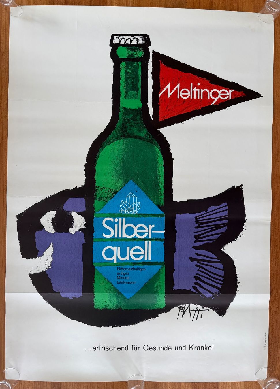 Foto & Immagini: Originalplakat Meltinger, Piatti, 1967 – Usato da Dietikon venduto da Tiburon6
