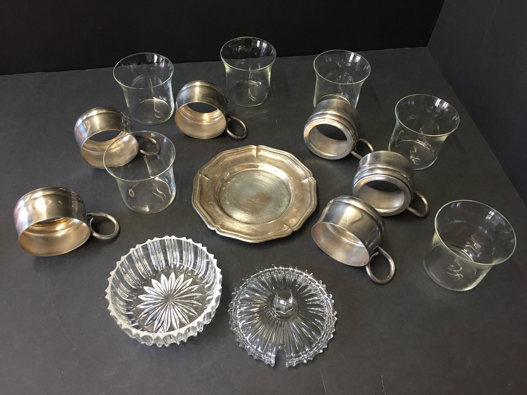 Geschirrsets: Vintage Tee / Kaffee Service Versilbert – Gebraucht aus Schaffhausen von vintageworld 5