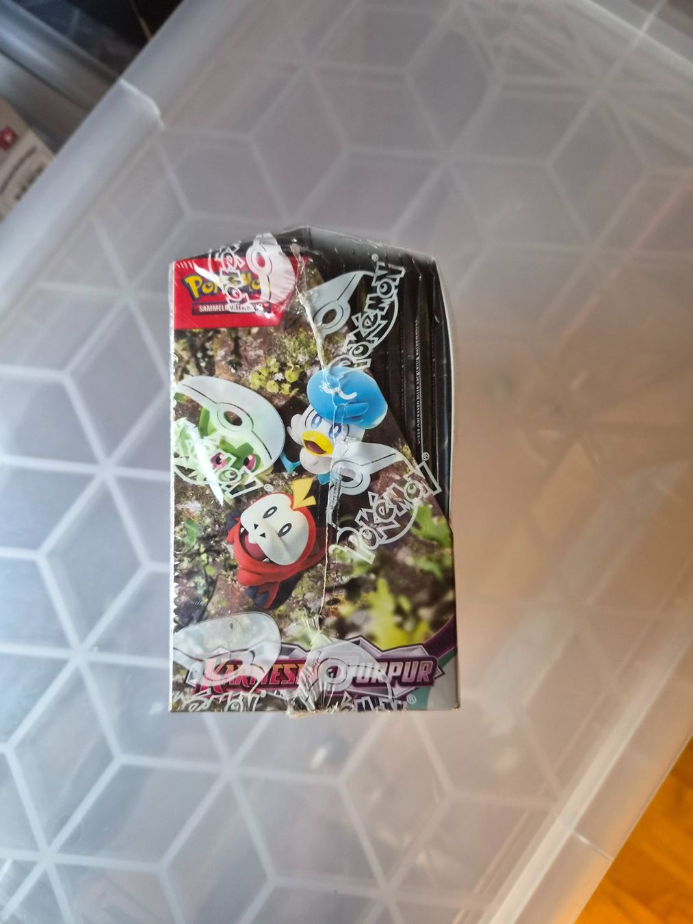 Pokémon Carte collezionabili: Pokémon Display Karmesin & Purpur DE sealed – Nuovo (secondo la descrizione) da Sisseln AG venduto da schenk-figuren 3