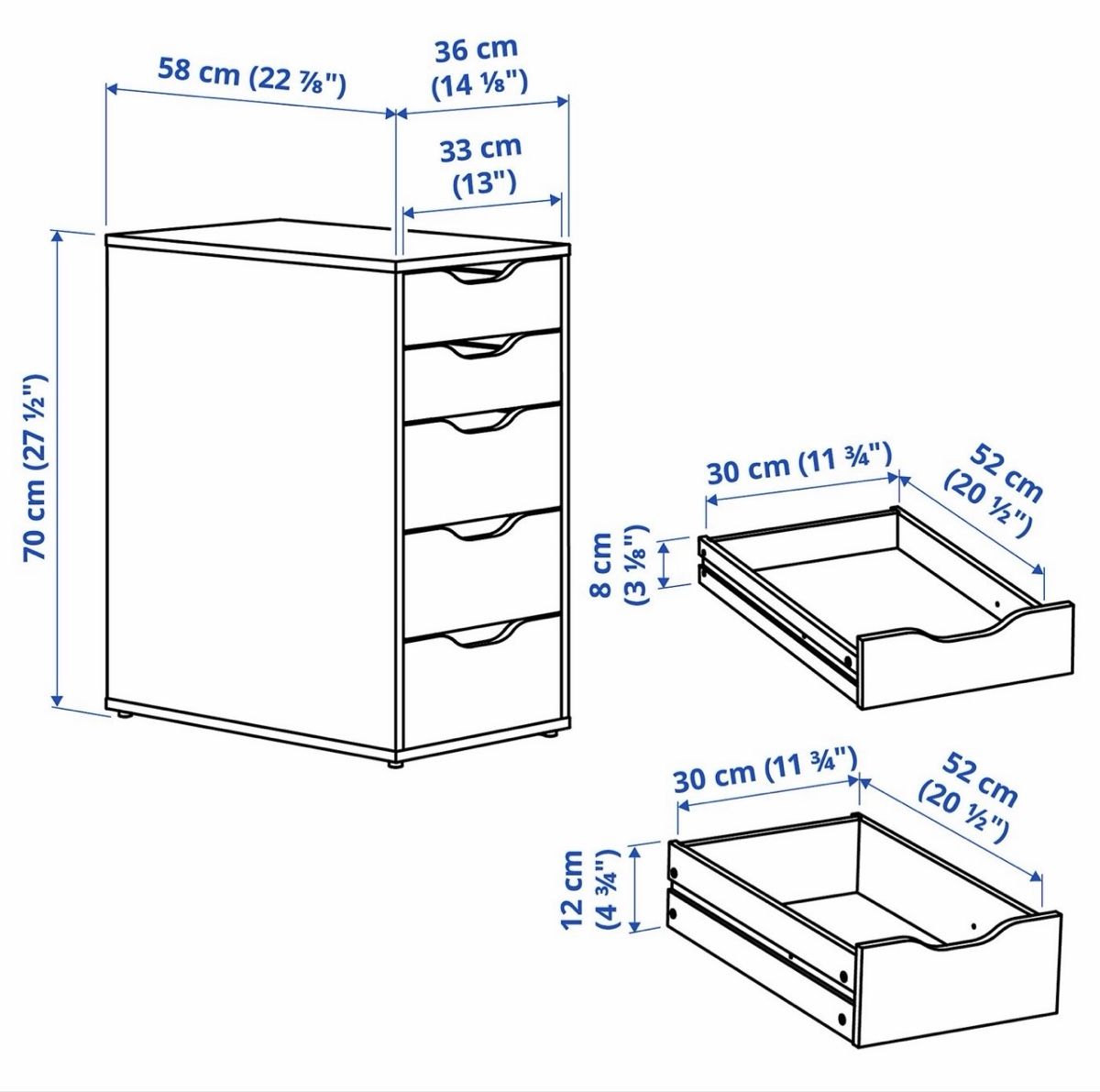 Ikea Kommoden: Ikea Alex Schublade – Gebraucht aus Schlieren von and_55j2 3