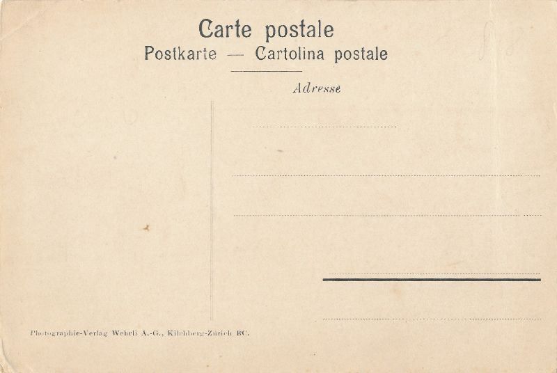 Cartoline postali: St. Gallen - Speicherstrasse + c1910 – Usato da Emmenbrücke venduto da teestube 1
