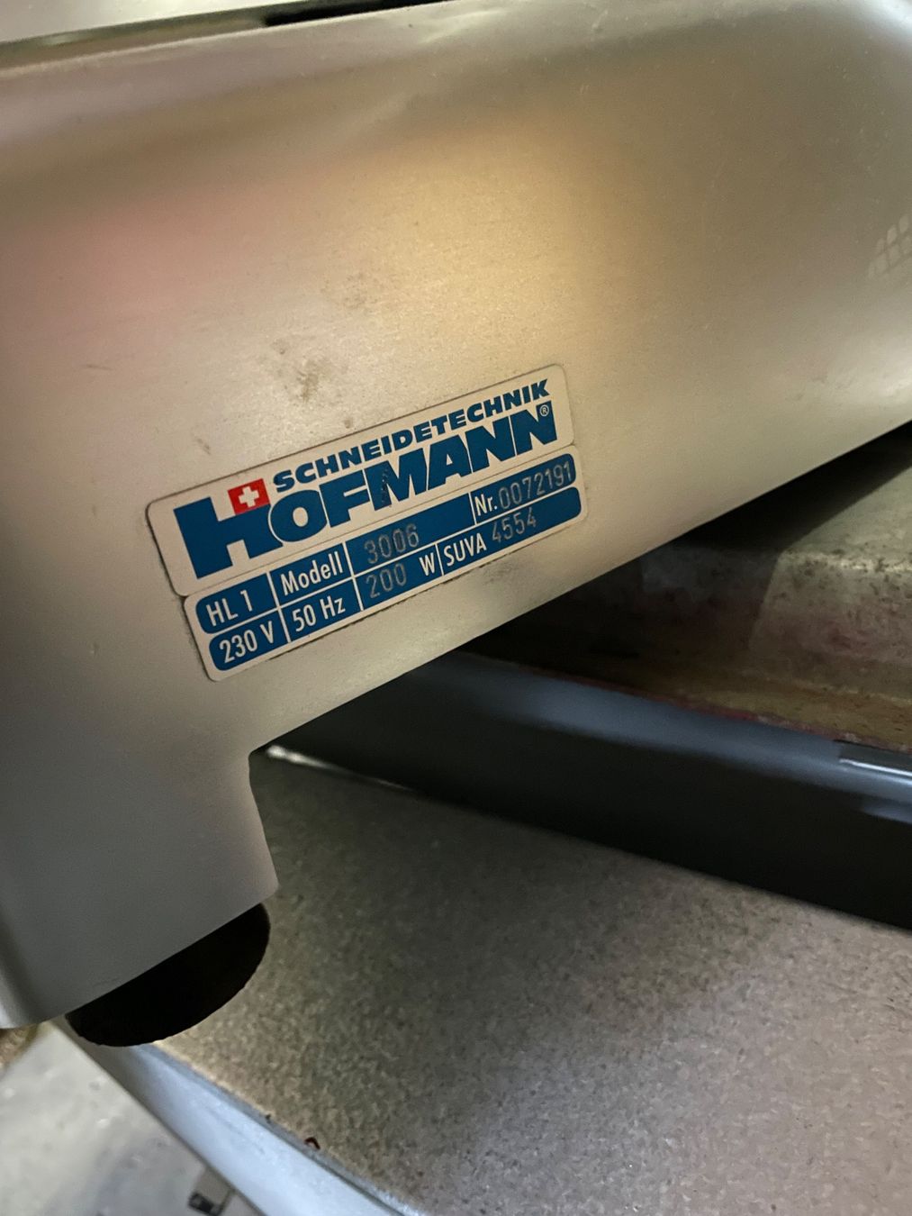 Appareils de cuisine: Aufschnittmaschine – D'occasion à Niederbipp par Baca3 9