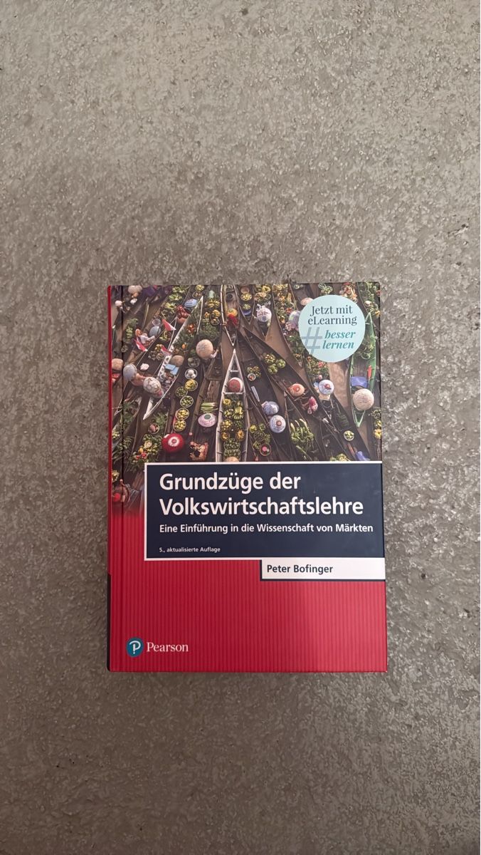 Libri: Economics Textbook by Peter Bofinger - Excellent Condition – Usato da Bern venduto da Laufsport3000