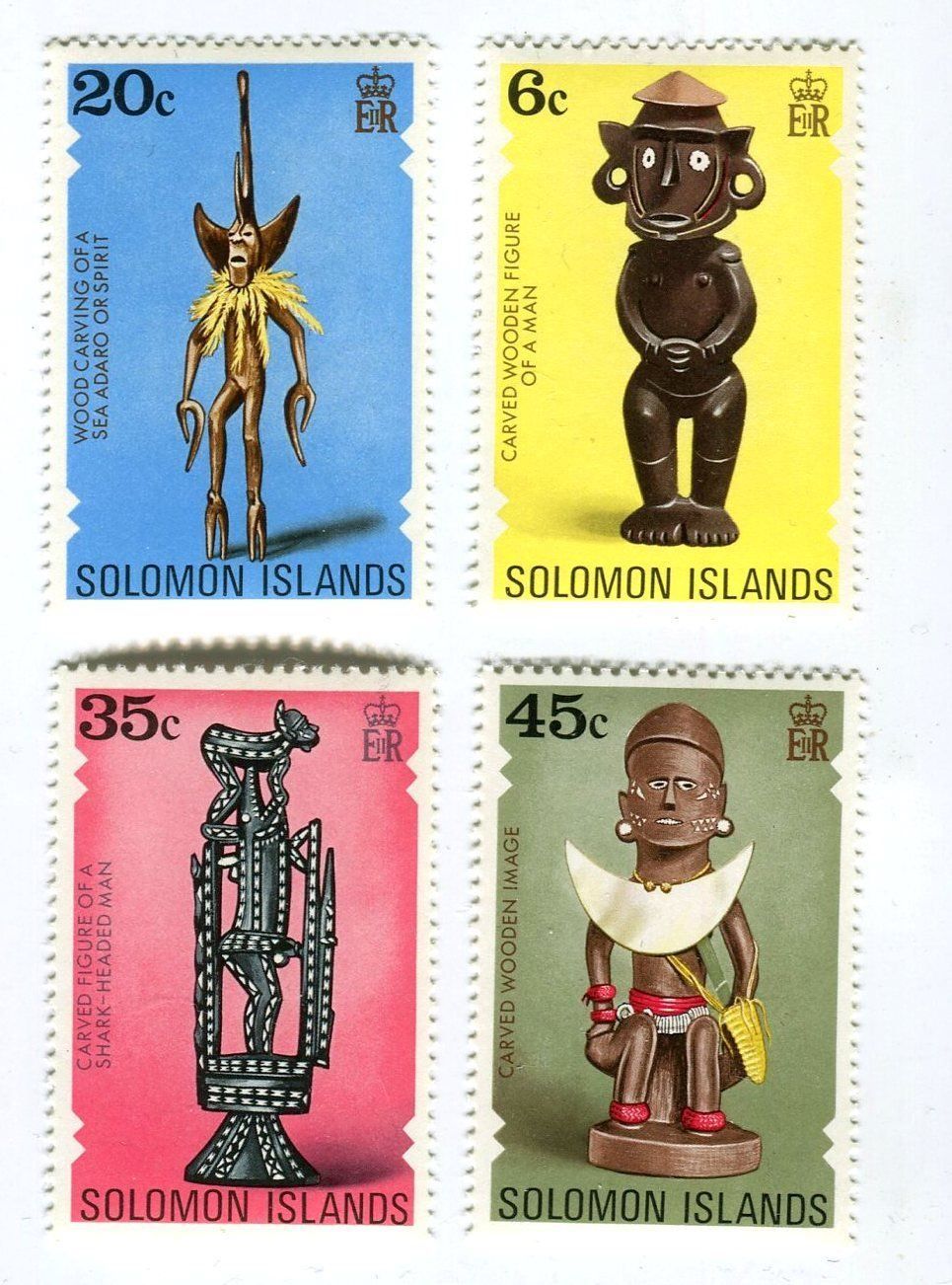 Alle Briefmarken: Briefmarken "Kulturartefakte". Salomonen – Neu und originalverpackt aus Basel von Butsch5