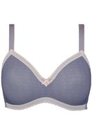 Ulla Popken Softcups BH Blütenmuster Gr 95D