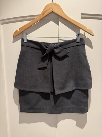 Grey Claudie Pierlot skirt, Size 36