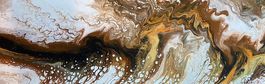 Acrylbild Nr. 6541, Grösse 20x60cm, Handgemaltes Unikat