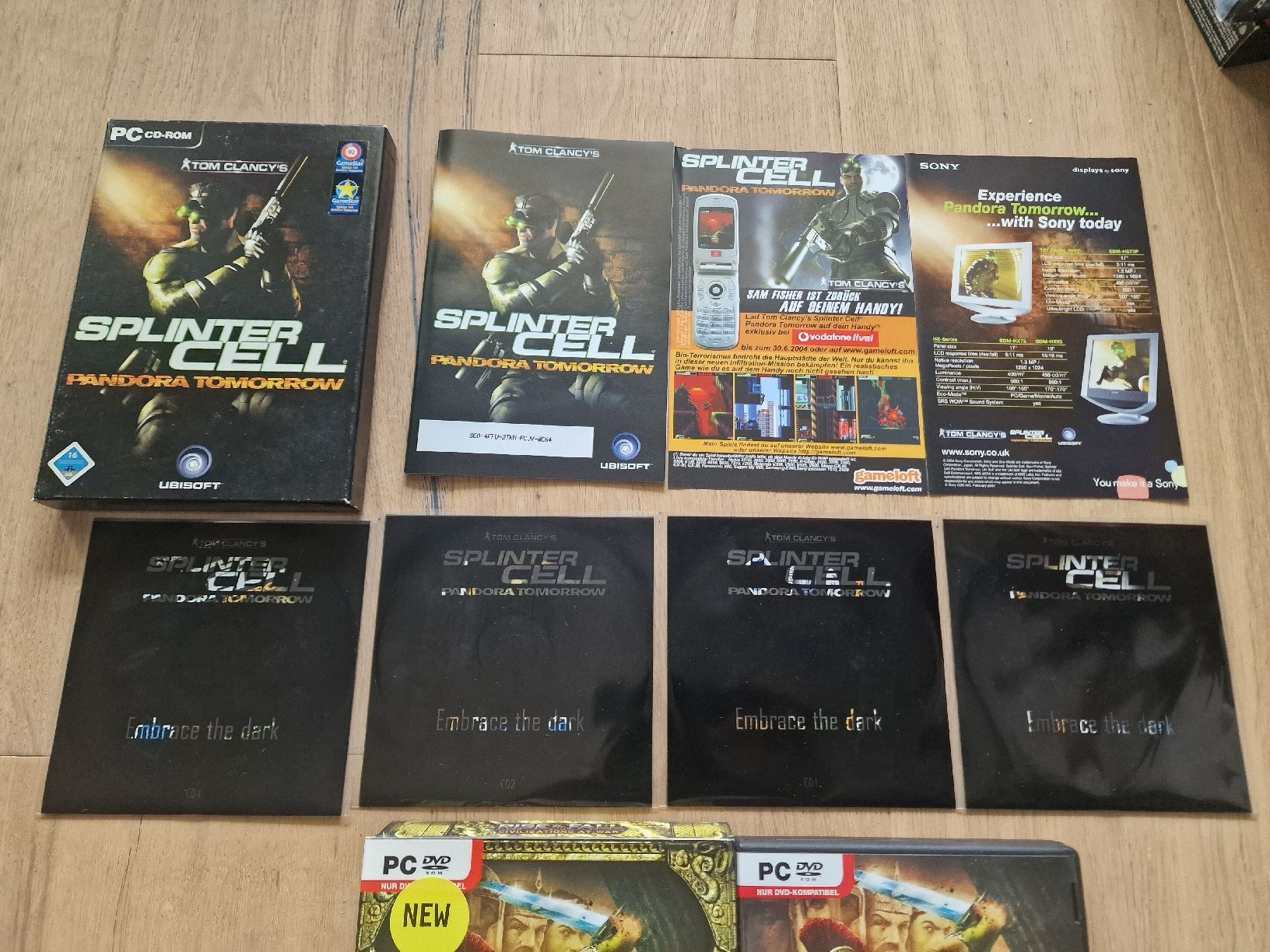 Spiele: PC-Spiele Bundle – Big Box Medi Splinter Cell,  Bioshock uvm – Gebraucht aus Fahrwangen von luk_bhw7 2