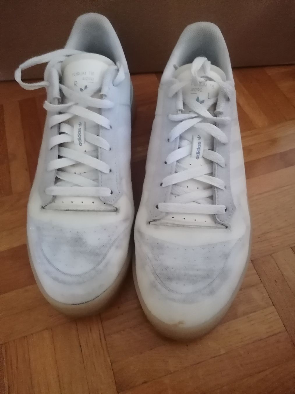 Adidas Herrenschuhe: Adidas Forum Tech Boost "White Sky Tint" – Gebraucht aus Ecublens VD von loi_dy6b 1