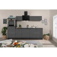 728 Küchenzeile Singleküche 270cm HGL/EG - Küche Einbauküche
