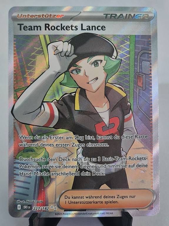 Sammelbilder & Trading cards: Team Rockets Lance 227/182  Full Art Trainer – Gebraucht aus Vordemwald von mic_95gx