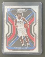 NBA Tyrese Maxey 2020 Panini Prizm Rookie Card 76ers LeBron
