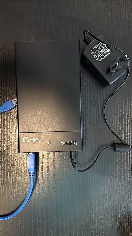 Dischi rigidi: LogiLink 3.5 SATA Festplatten Gehäuse Dock mit USB 3.0 – Usato da Uster venduto da Neonschwarz 1