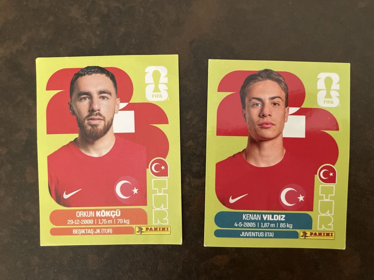 Panini Carte collezionabili: Panini TUR 12 und 20 – Nuovo (secondo la descrizione) da Möriken AG venduto da nagross