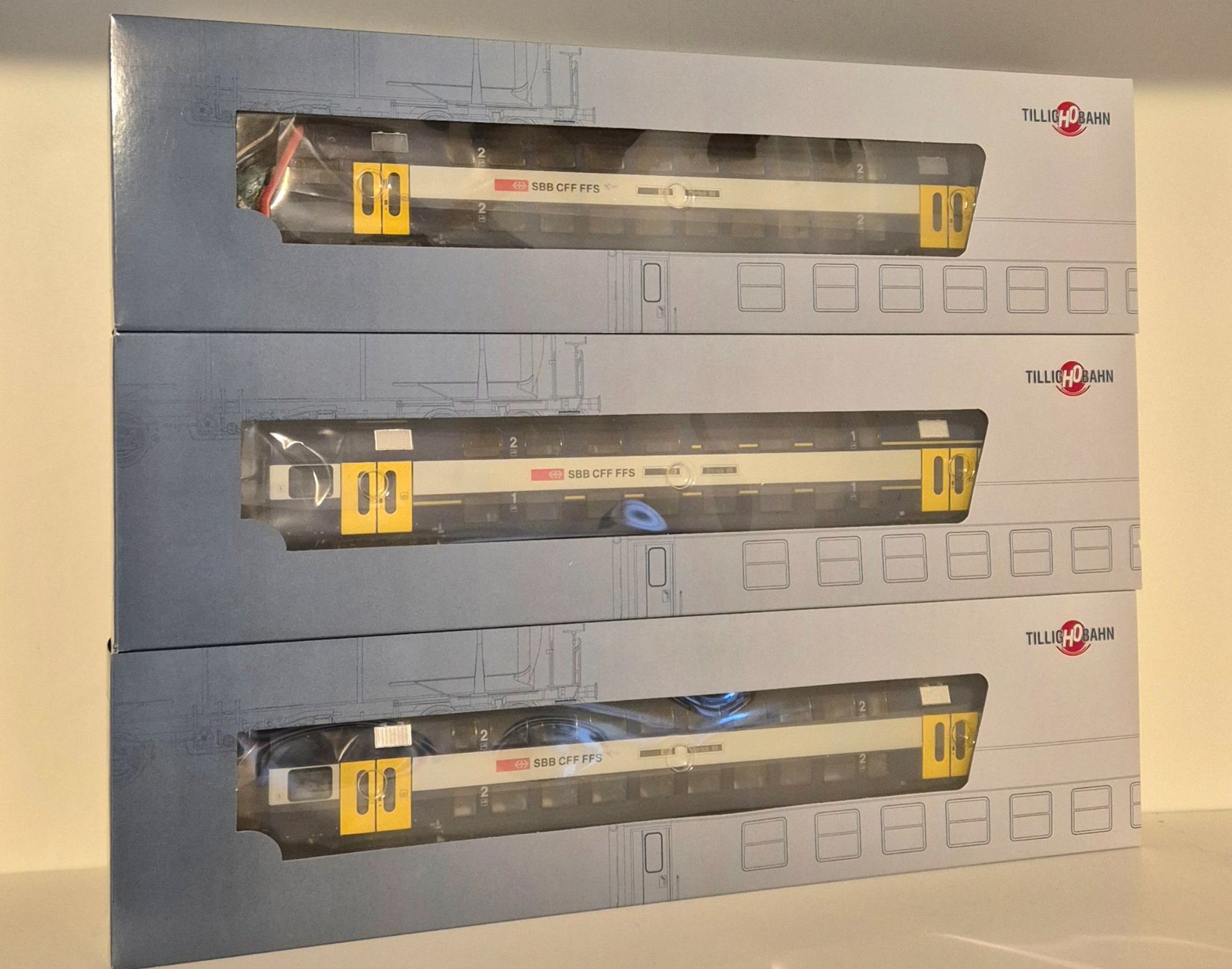 Tillig Modelleisenbahnen: Tillig SBB DPZ – Neu und originalverpackt aus Wittenwil von ced_q8j7