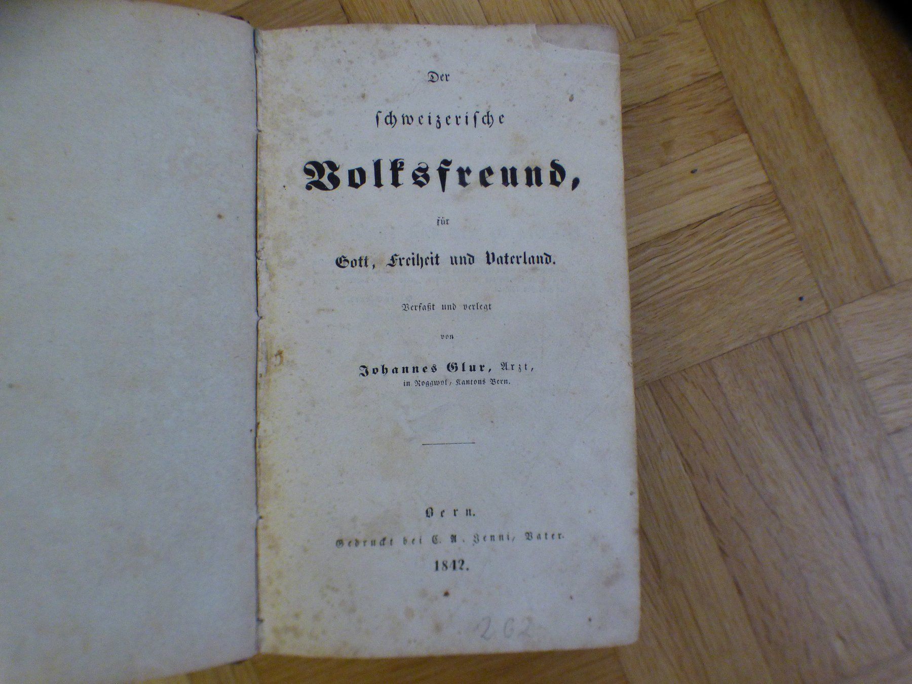 Libri: Der schweizerische Volksfreund – Usato da Münchenbuchsee venduto da enzian59 2