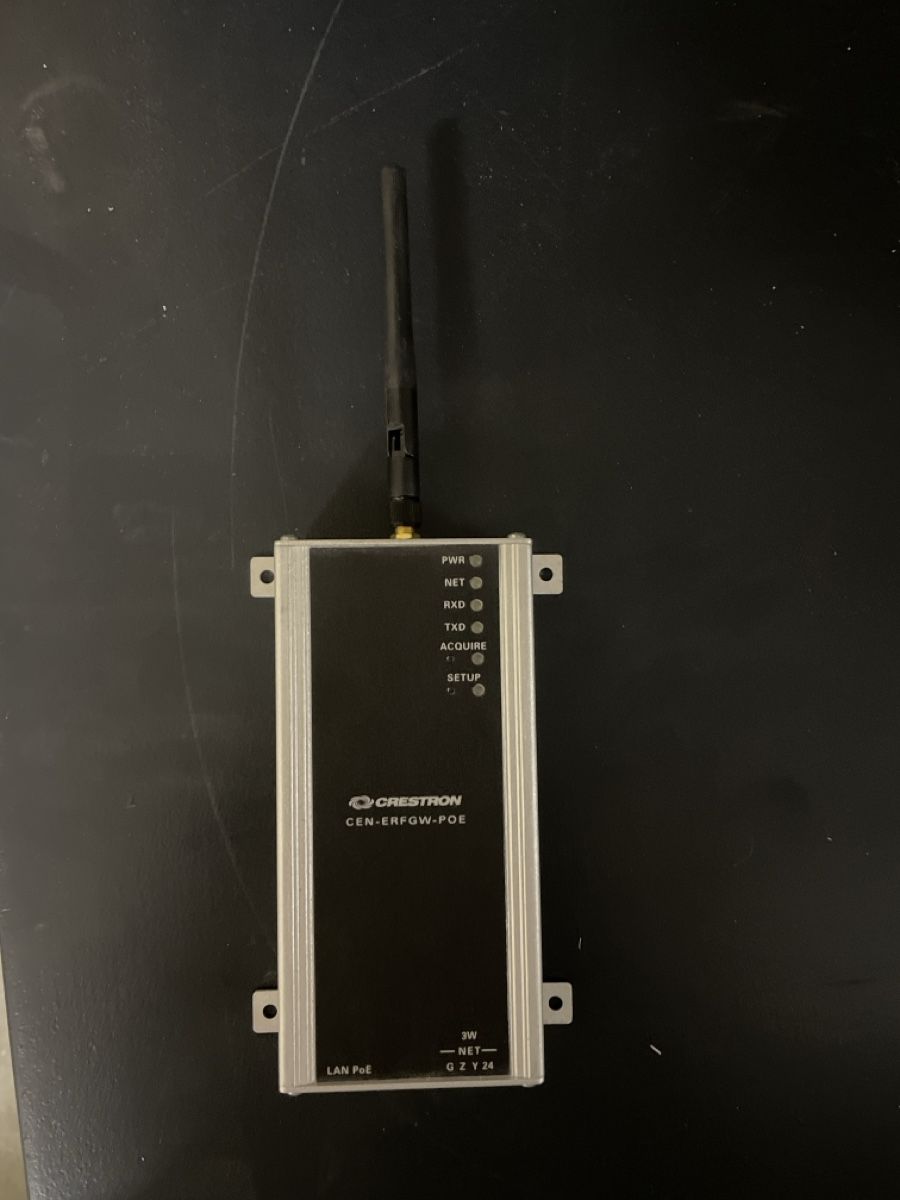 Crestron Sistema di controllo: Crestron CEN-ERFGW-POE – Usato da Dagmersellen venduto da vonTV