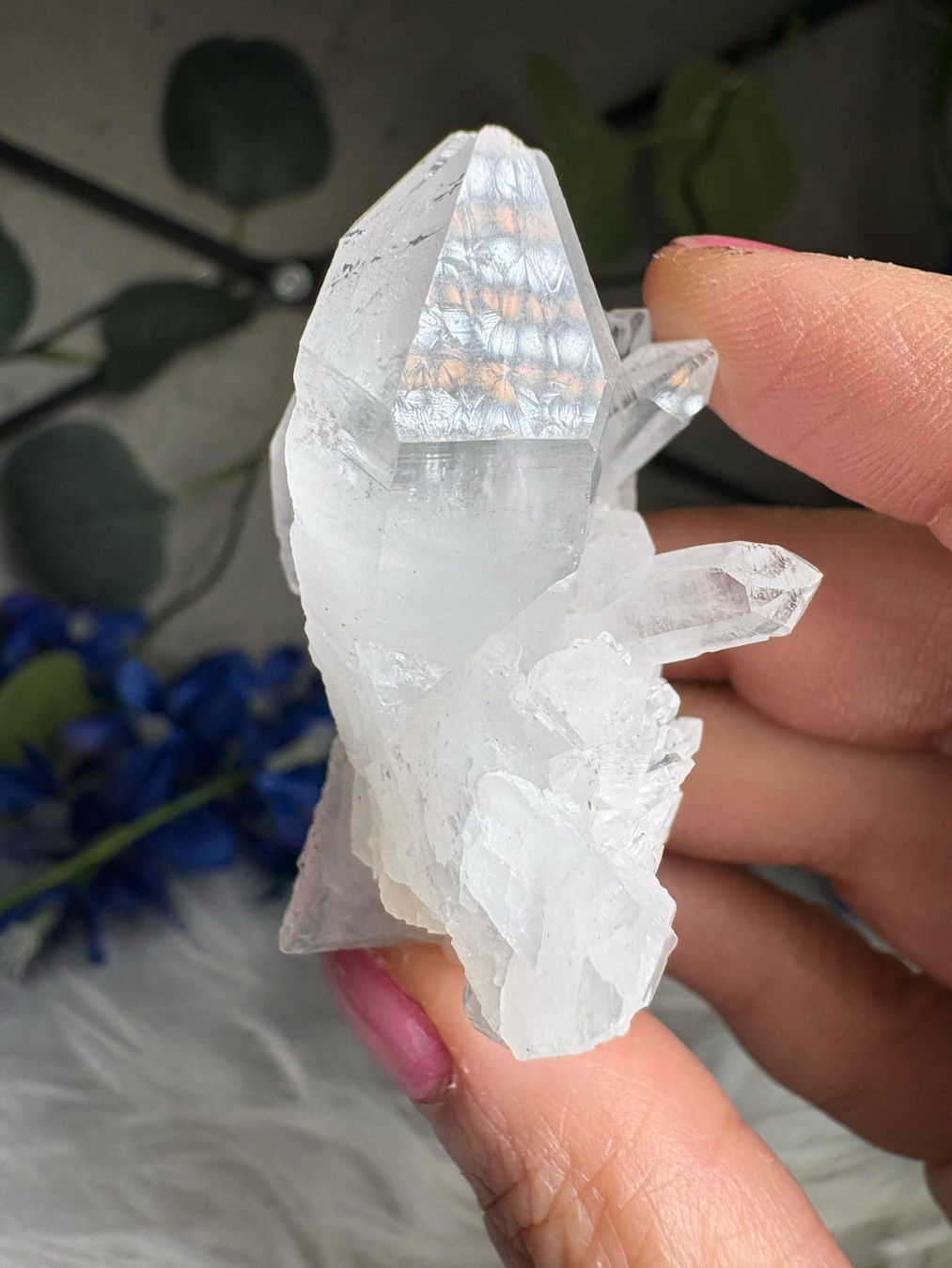 Mineralien & Heilsteine: Kolumbianischer Lemurian-Quarz-Cluster – Neu (gemäss Beschreibung) aus Neuheim von m.hald 7