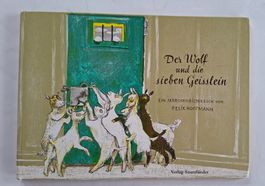 Märchenbuch: Der Wolf und die sieben Geisslein