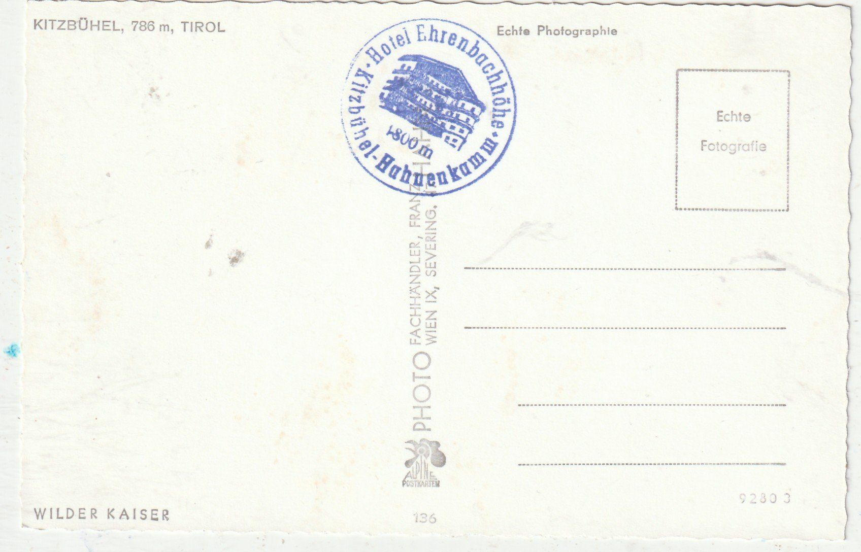 Cartoline postali: Kitzbühel – Usato da Lumbrein venduto da made02 1