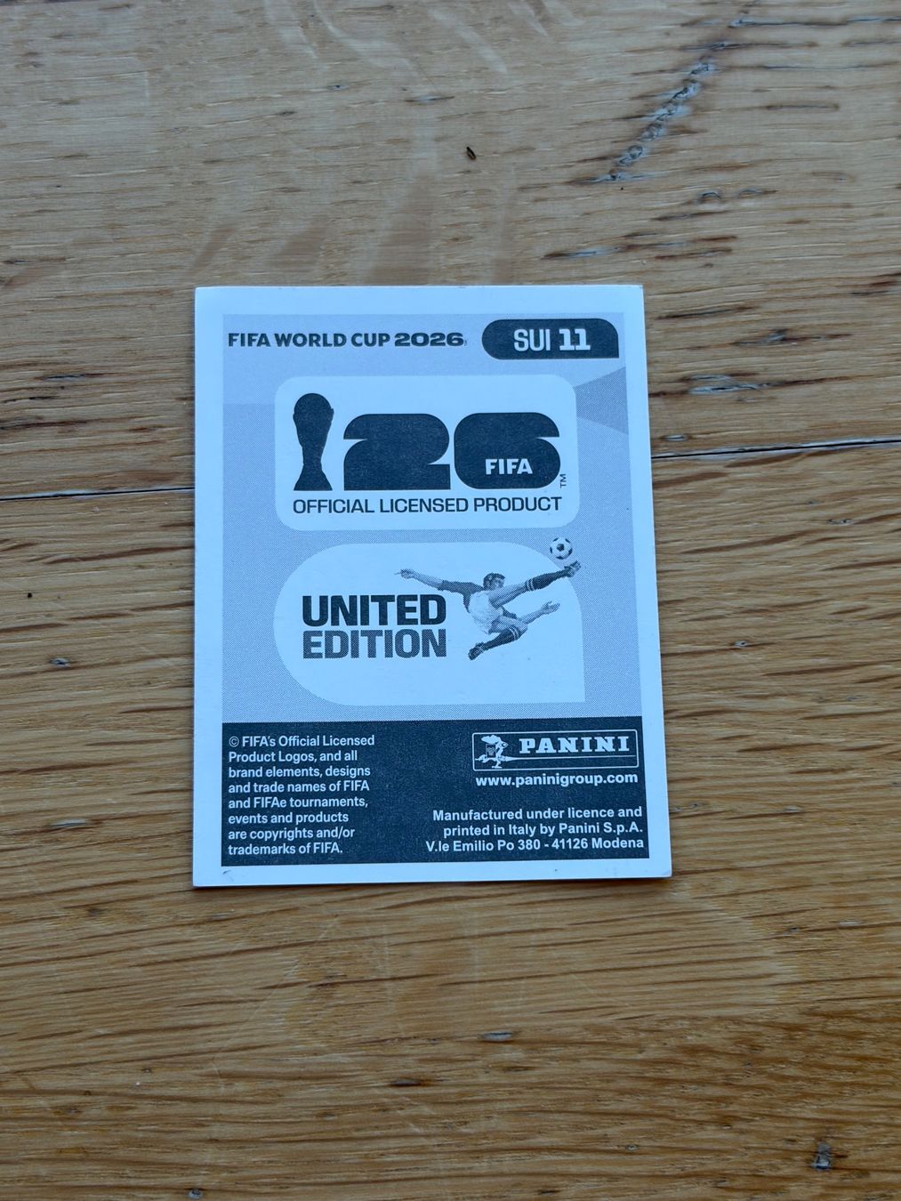 Panini Cartes à collectionner: Panini SUI 11 – Neuf (Voir description) à Zürich par bel5 1
