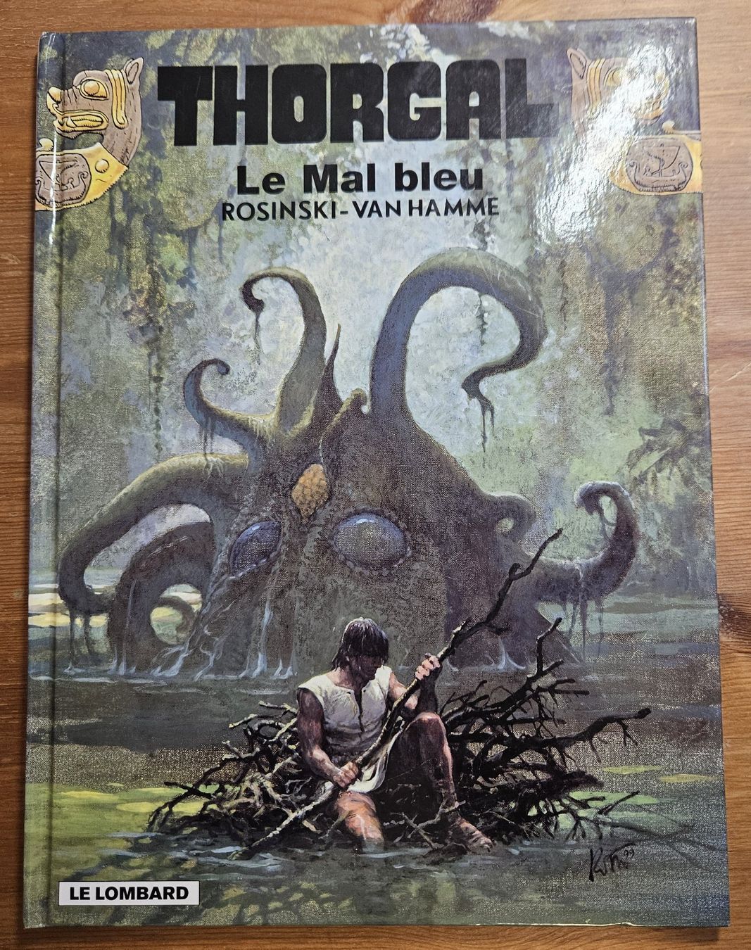 Fumetti: Thorgal N 25 E.O. (T.B.E.) Le Mal bleu – Usato da Prévonloup venduto da bitume1975
