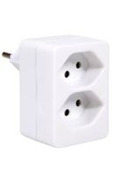 Abzweigstecker 2x T13, Stecker T12, inkl. Kinderschutz