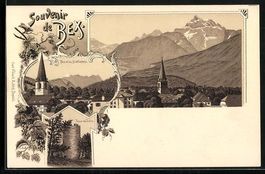 Litho Bex, Tour de Duin, les Diablerets,