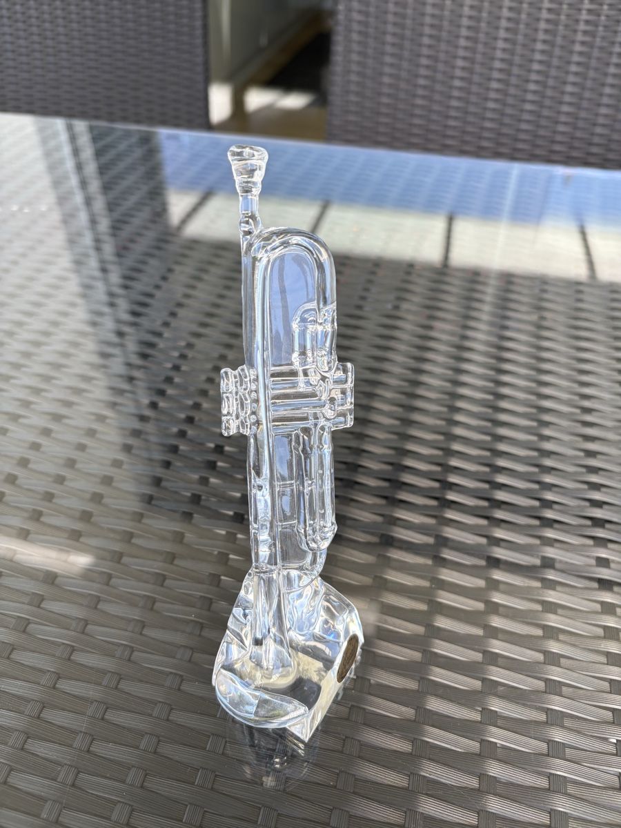 Statuette: Cristal D‘Arques Trompetenfigur – Usato da zürich venduto da bigeye 3