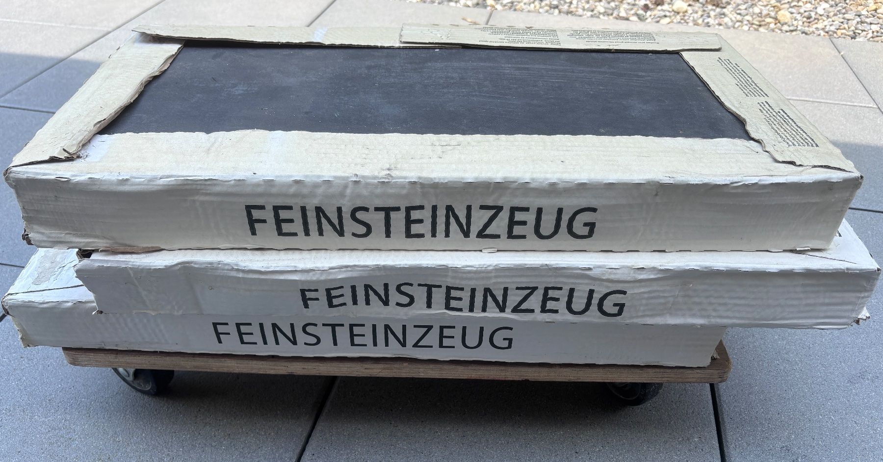 Servierplatten: Bodenplatten/ Feinsteinzeug Anthrazit, 30x60 – Neu und originalverpackt aus Laupersdorf von Cbrian 5