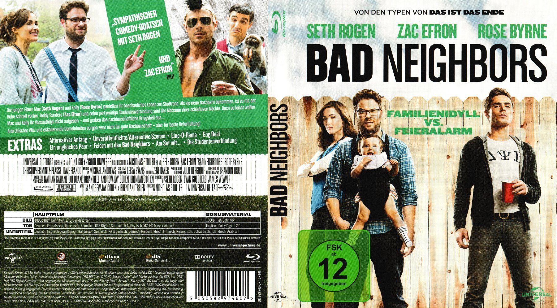 Alle DVDs: Blu-Ray - Bad Neighbors – Gebraucht aus Langnau am Albis von MediaRescuerKeLoX