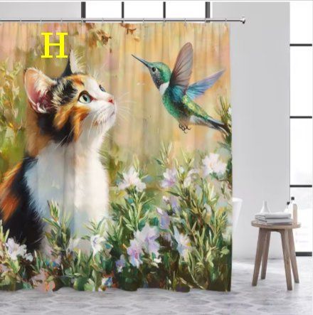 Tende: Duschvorhang Hund, Katze – Nuovo e nell'imballaggio originale da Amriswil venduto da Ravinvida 7