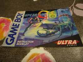 Spielanleitung zu Operation C Gameboy