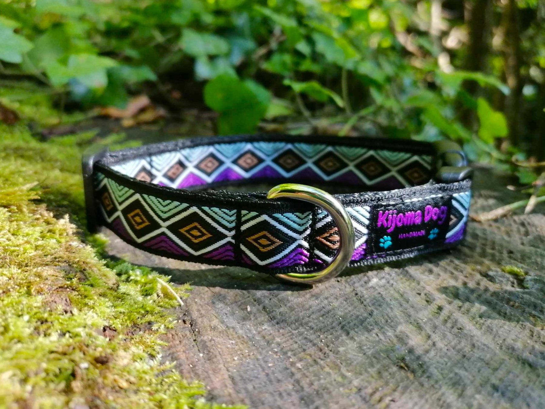 Guinzagli & Collari: Hundehalsband 2cm "Sambo" handgemacht – Nuovo e nell'imballaggio originale da Grenchen venduto da KijomaDog 1