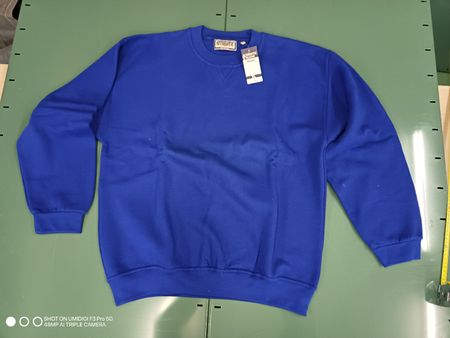 Pullover Rundhals Authentic Collection blau Grösse XL neu