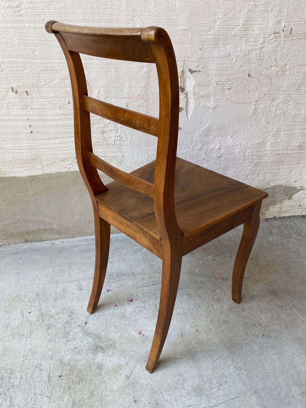 Stühle: Biedermeier Stuhl Nussbaum – Gebraucht aus Basel von MoebelSackmann 3