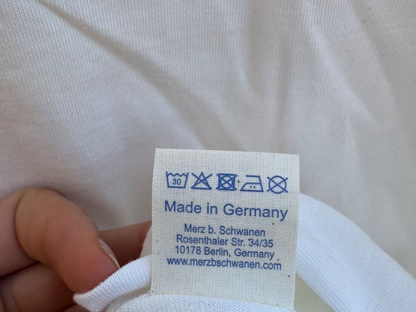 T-Shirts: T shirt en coton M MERZ – Neu und originalverpackt aus Arnex-sur-Orbe von cameleonfringant 2