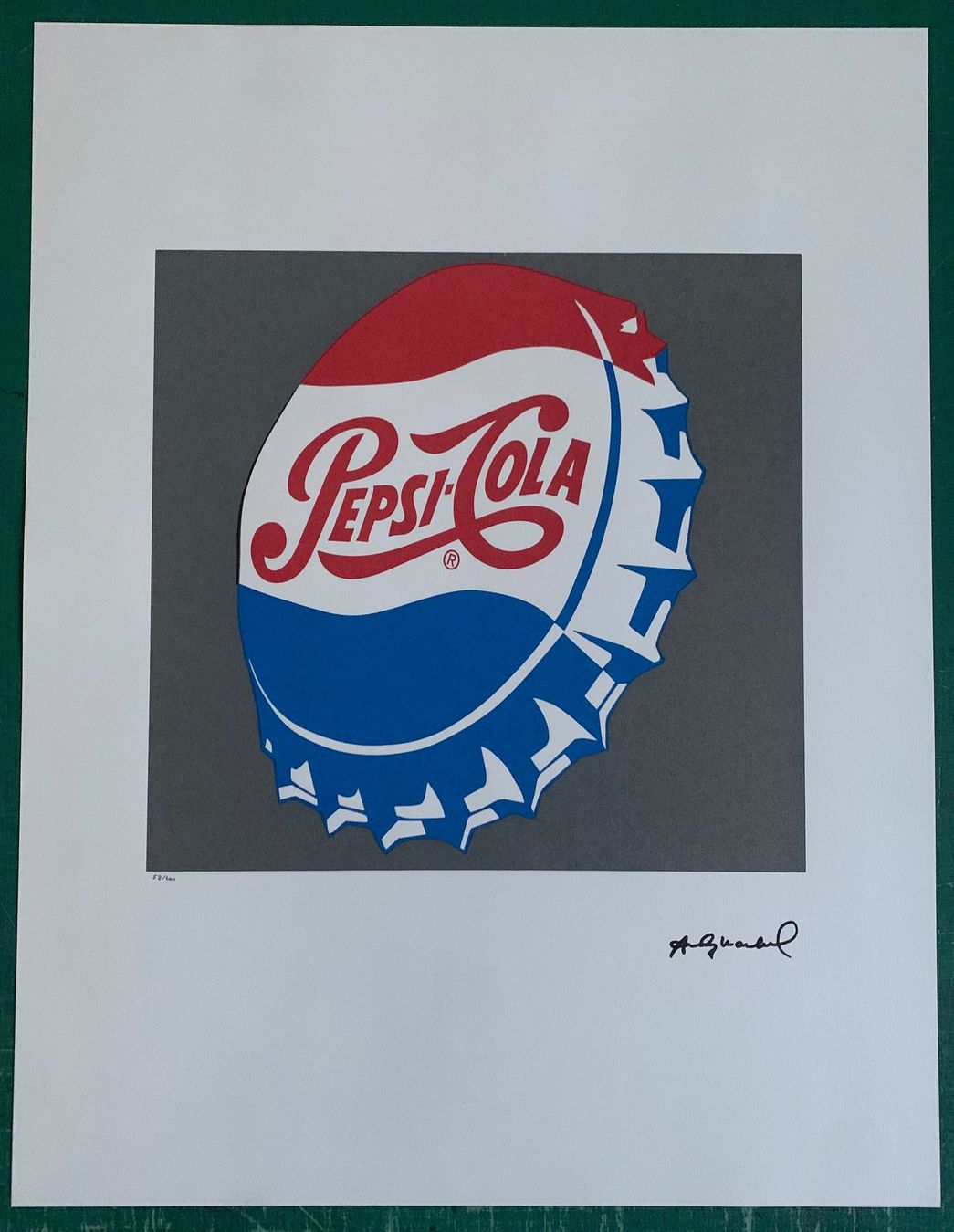 Poster & Bilder: Andy Warhol - Pepsi Cola 53/100 – Neu und originalverpackt aus Adligenswil von O_D_E_O_N 1