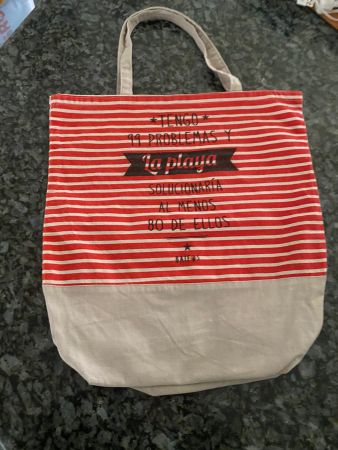 Baumwoll-Tasche ca 43x 40cm