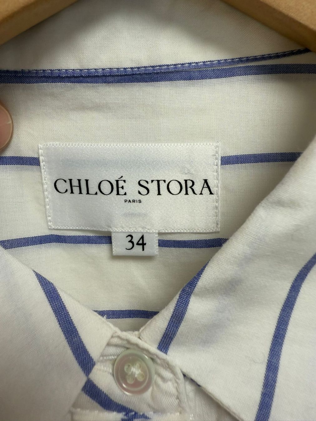 Chloé Camicette: Chloé Stora Damenbluse Gr. 34 - Baumwolle & Seide – Nuovo (secondo la descrizione) da Frauenfeld venduto da LIL_NA 3