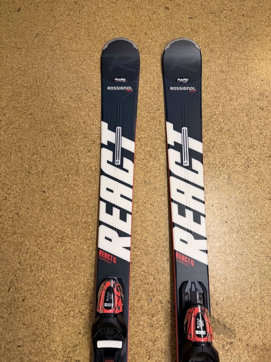 Rossignol Skis: Rossignol React 6 Compact 177 cm mit Look Bindung – Neu und originalverpackt aus Gurmels von SwissShop21 1
