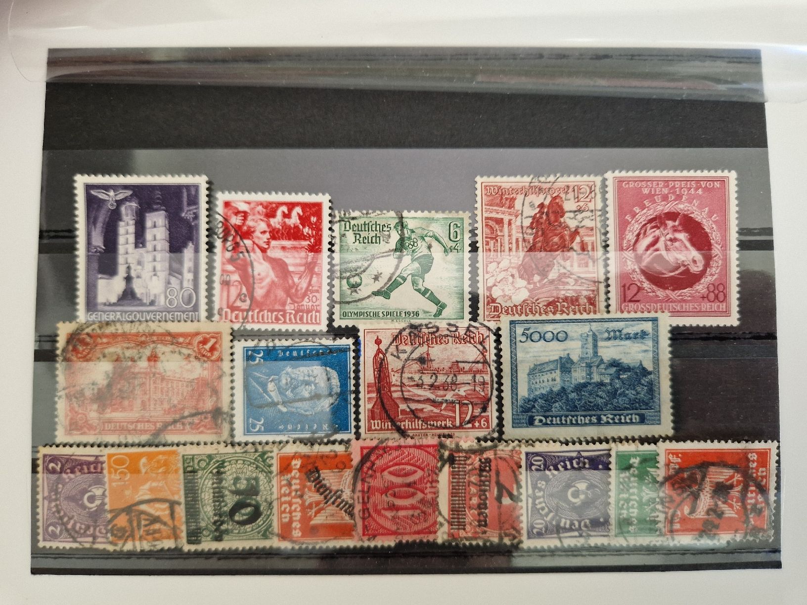 Tutti i francobolli: Deutsches Reich Briefmarken – Usato da St. Gallen venduto da Enrico_SG