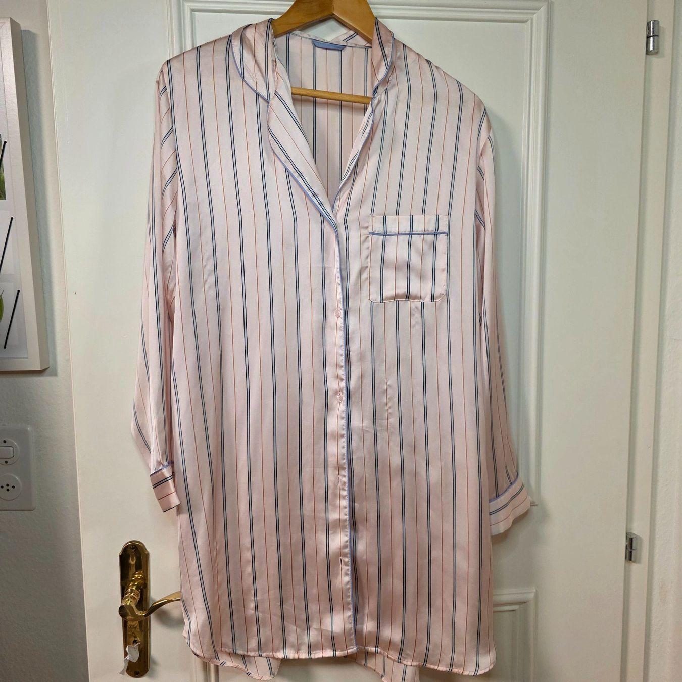 Blusen: Sommer Bluse Hemd Oversized Rosa Gestreift, Gr. 38/M – Gebraucht aus Wald ZH von CapLux 4