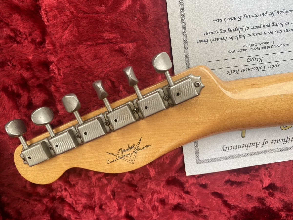 Fender Strumenti musicali: FENDER-TELECASTER/RELIC 1960 CUSTOM Shop – Usato da Hofstetten SO venduto da Passwang311 5