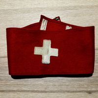 Armbinde mit Schweizerkreuz, Ordonnanz 1840