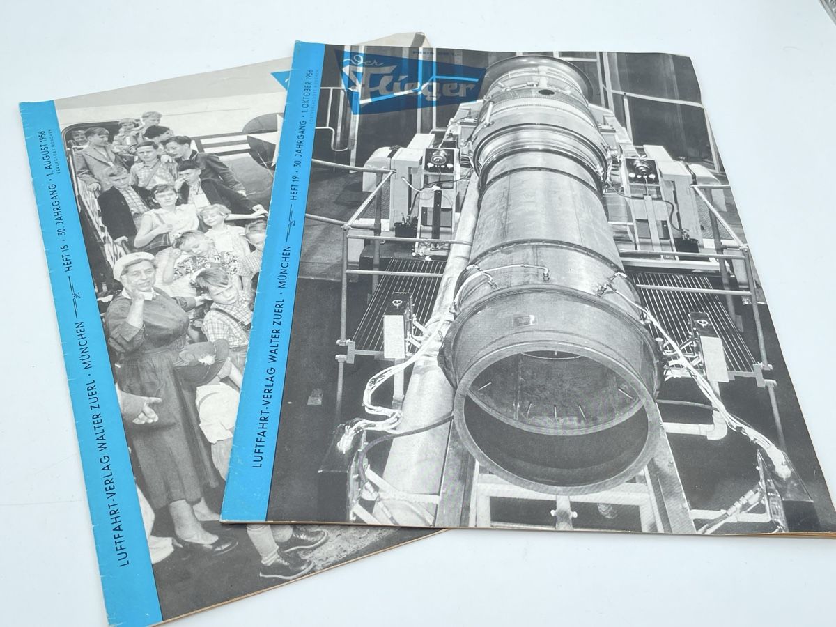 Riviste & Magazine: Flieger 1954, 2 Ausgaben – Usato da Gümligen venduto da glu_tpv2