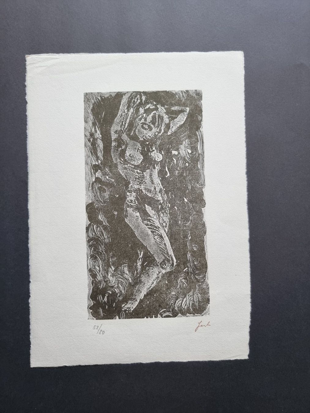 Grafiken & Lithographien: GERT MÜLLER LITHOGRAPHIE SIGNIERT NUMMERIERT – Gebraucht aus Gersau von grafik-kunst