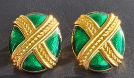 Boucle d oreille clip encienne