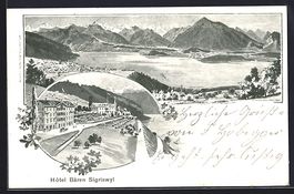 AK Sigriswil, Hotel Bären, 1904